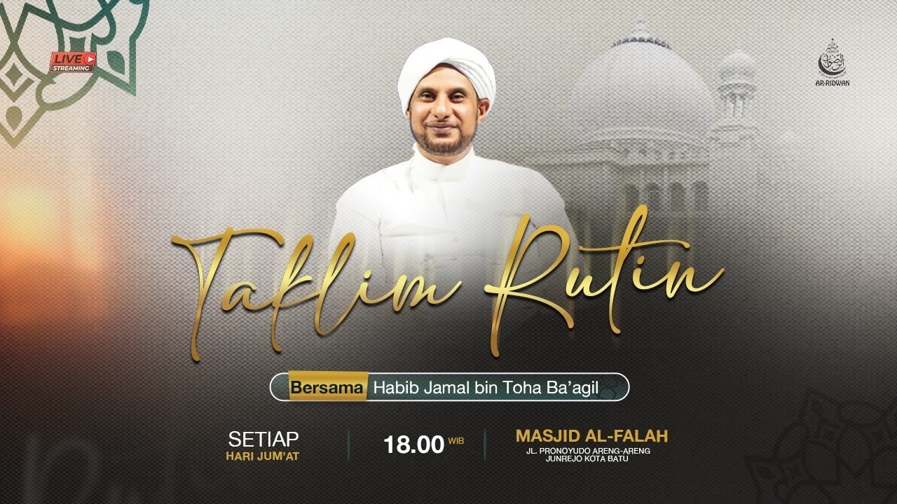 🔴LIVE | Kajian Kitab Nasoih Diniyyah Bersama Habib Jamal Ba'agil | Masjid Al Falah Areng- Areng Batu