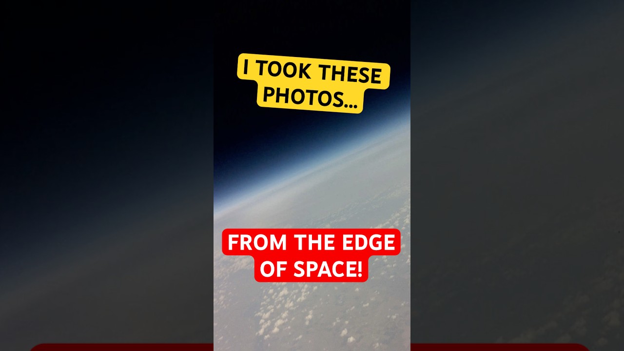 Taking Photos from the Edge of Space! #diy #space #electronics #3dprinting #balloon