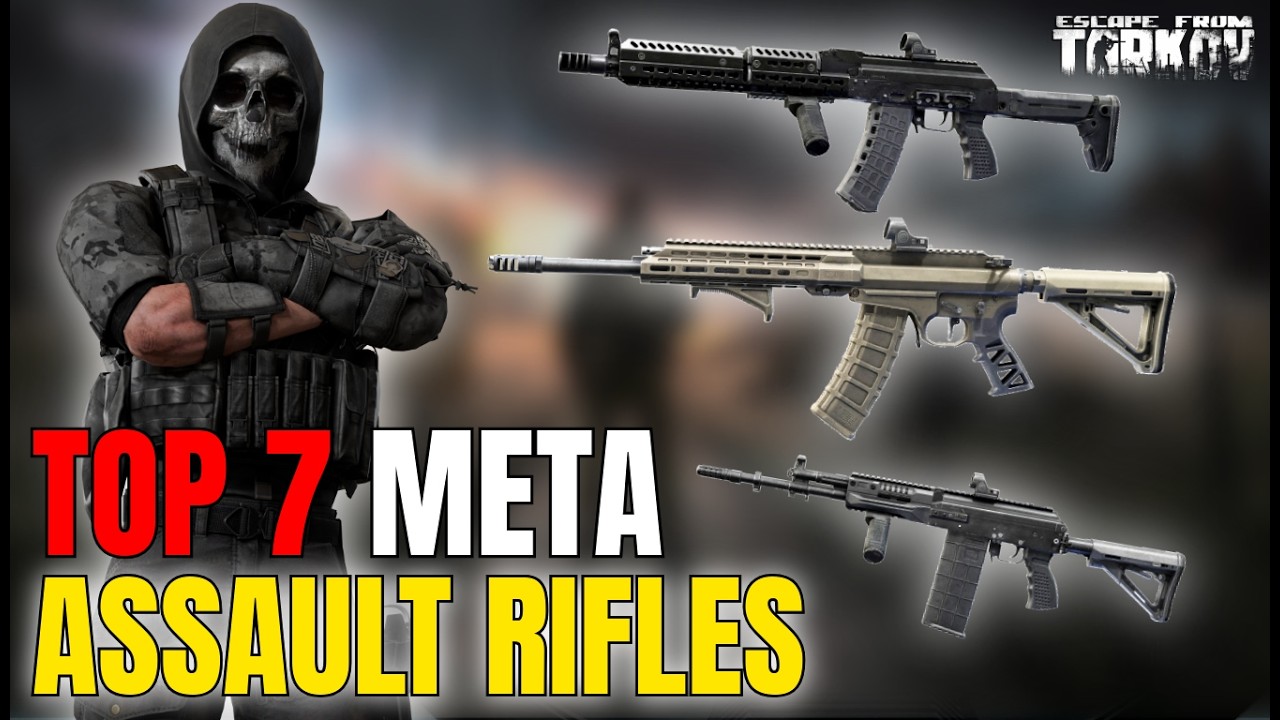 7 Best Meta Assault Rifles in Escape From Tarkov 1.0 | Weapon Builds & Guide