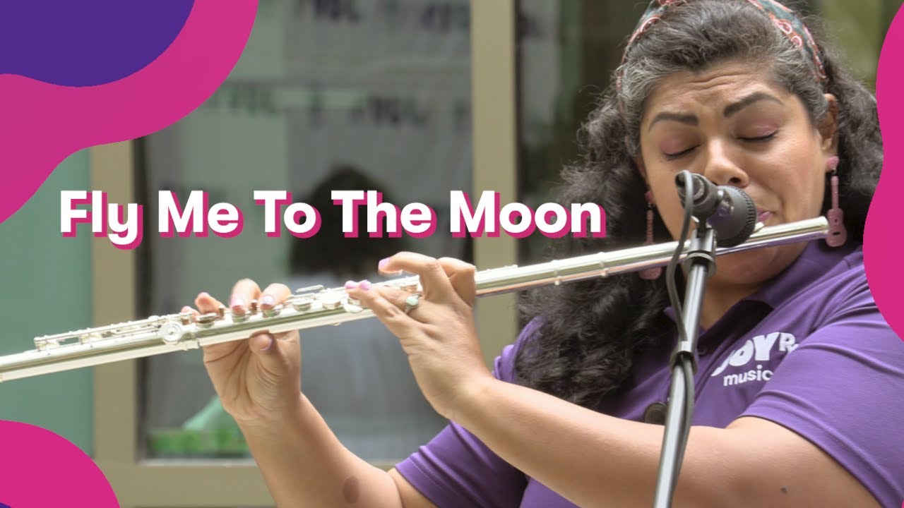 Monica - Fly Me To The Moon (Flute Instrumental)  |  JoyRx Kids