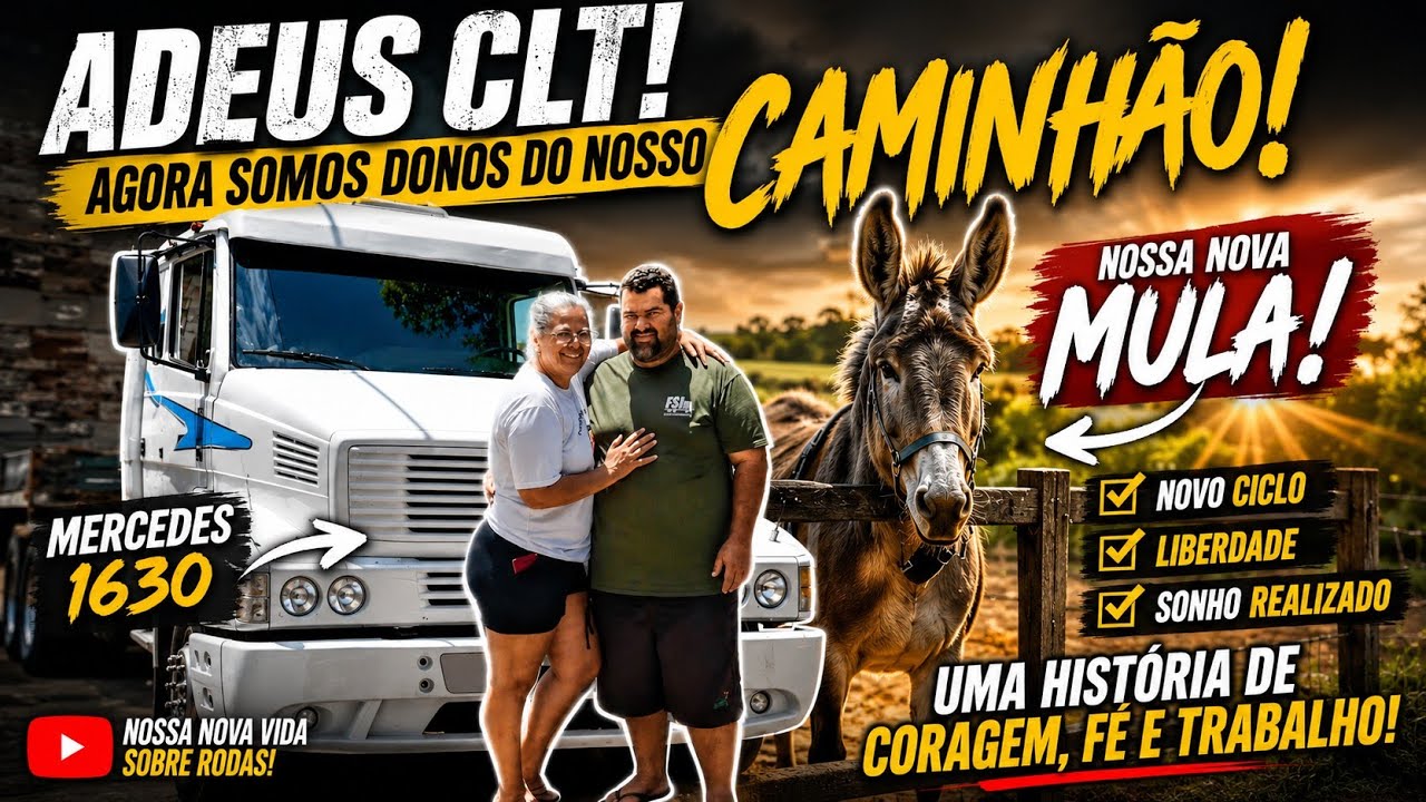 COMPRAMOS UMA MULA  🫏, MUDANÇA RADICAL DE VIDA 