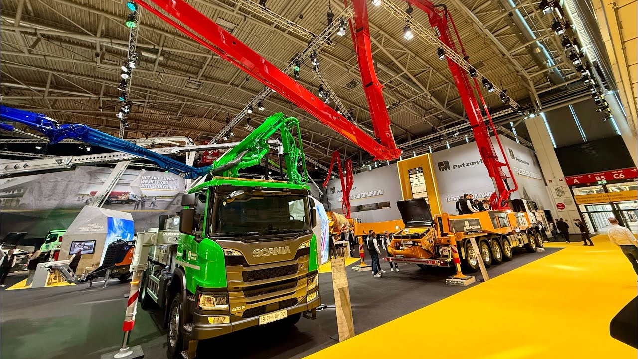 Sneak Peek: Putzmeister Concrete Pumps at BAUMA Construction Show 2025 Germany!!!