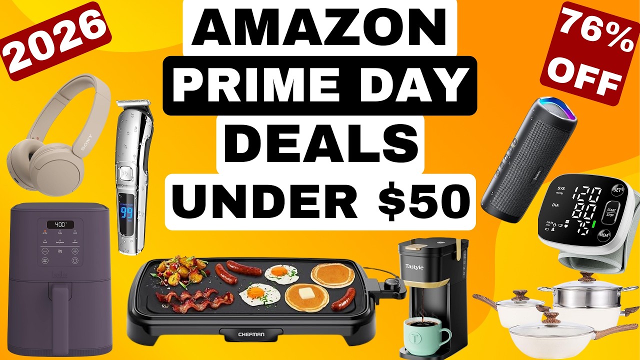 Топ-46 лучших предложений Amazon Prime Day 2026 до $50 &mdash; безумная скидка 76%