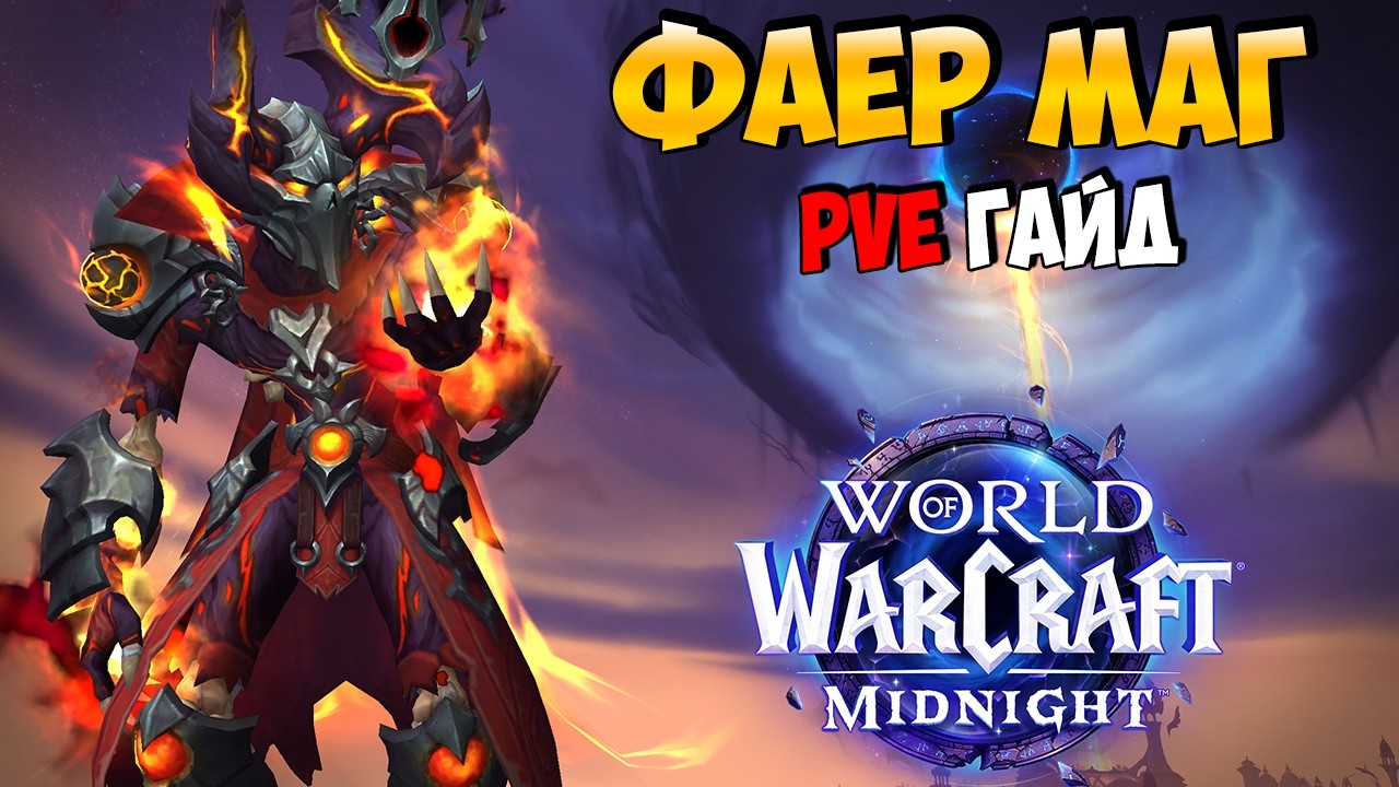 PvE Гайд на ФАЕР МАГА | WoW Midnight 12.0.1