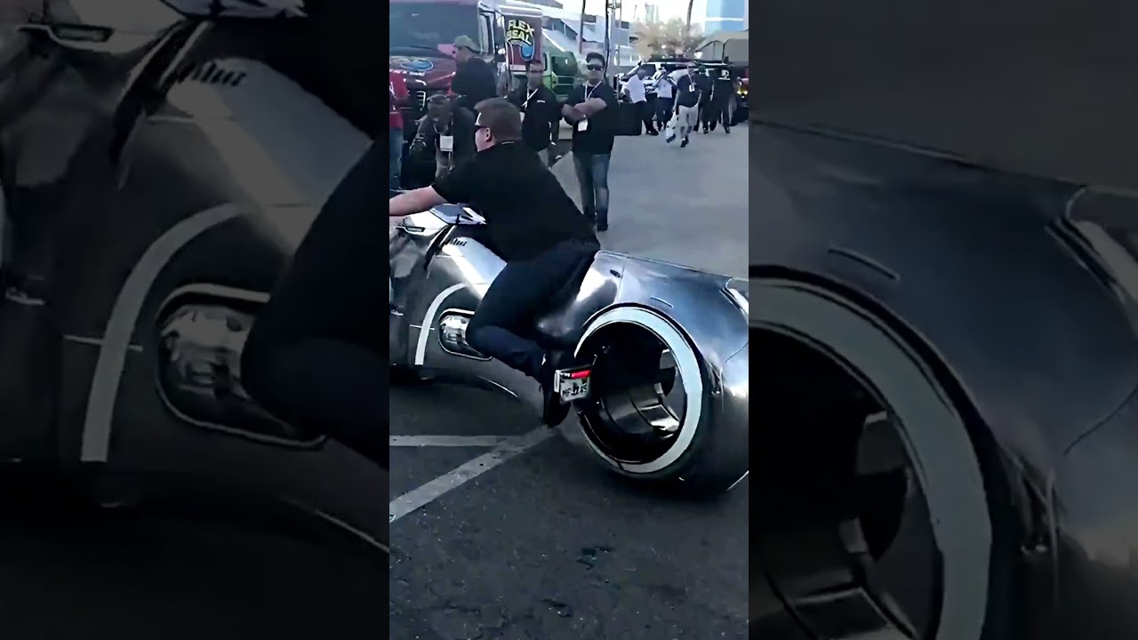TRON Bike Hits the Streets!🔥