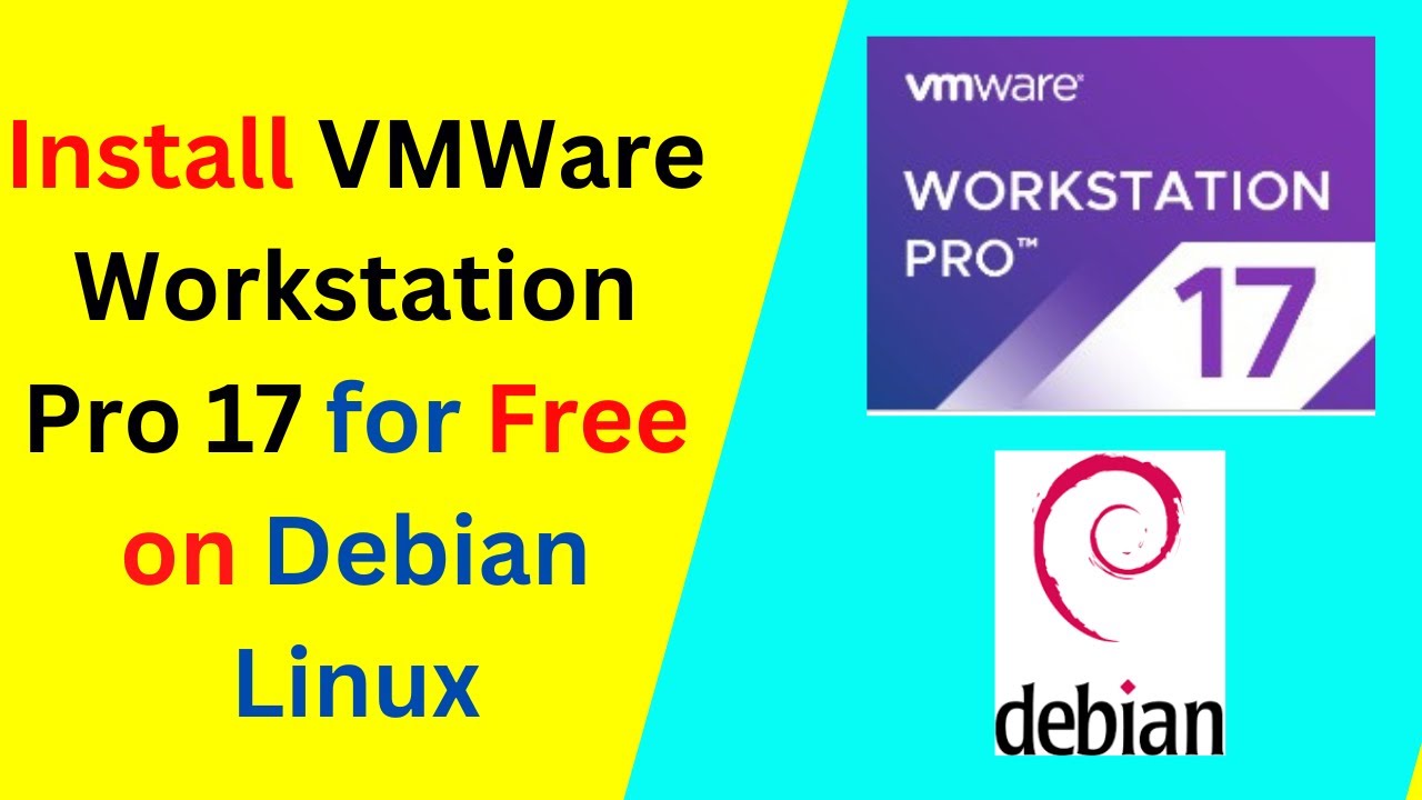 How to Install VMWare Workstation 17 Pro for free on Debian Linux | VMWare on Debian Linux | 2024