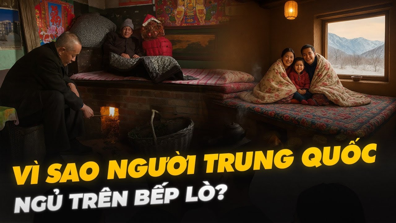 VÌ SAO NGƯỜI TRUNG QUỐC NGỦ TRÊN BẾP LÒ?
