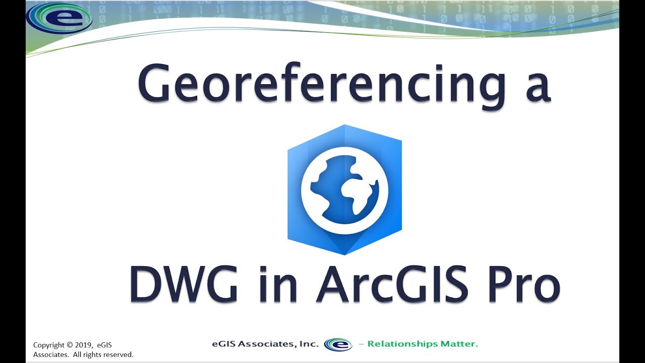 Географическая привязка DWG в ArcGIS Pro