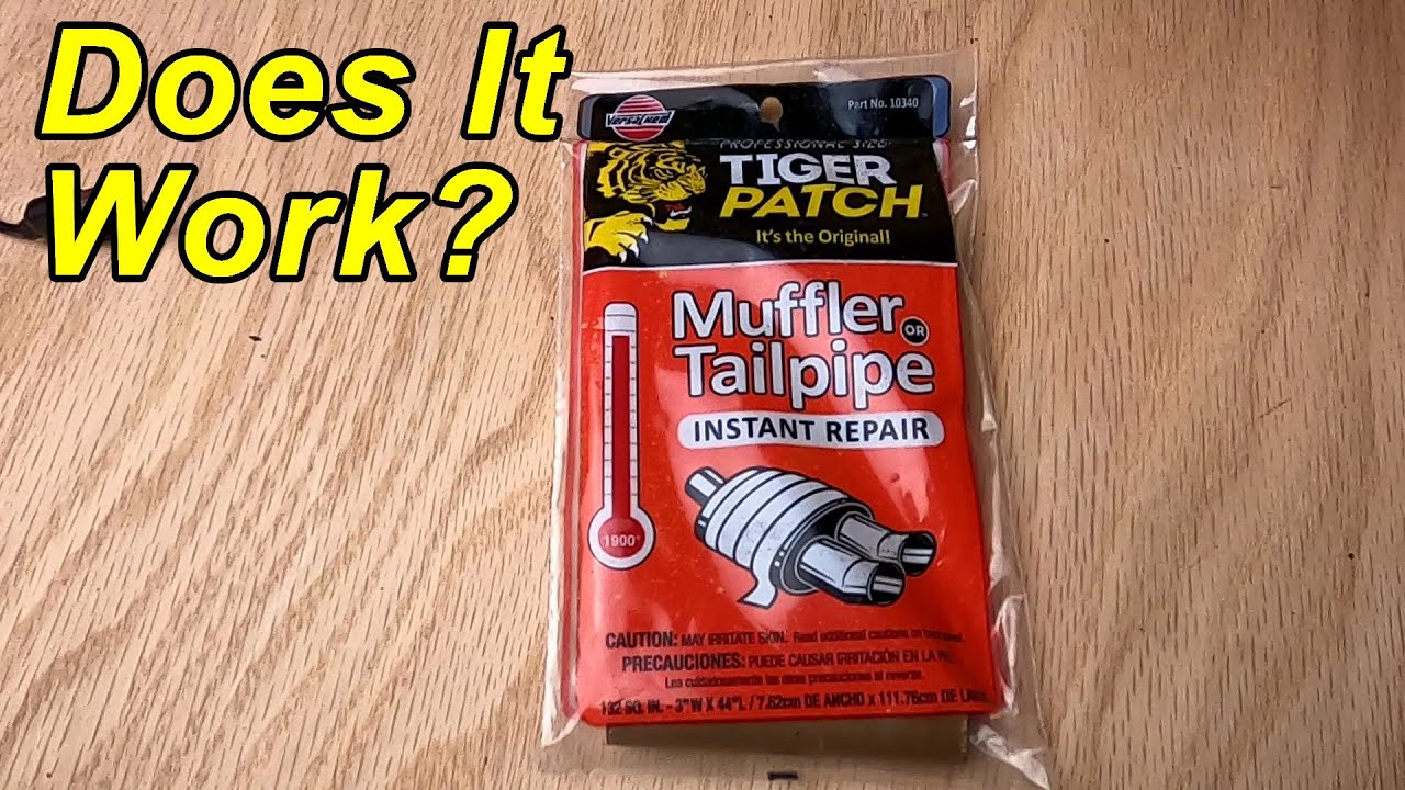 Will Muffler Tape Fix This Pipe?