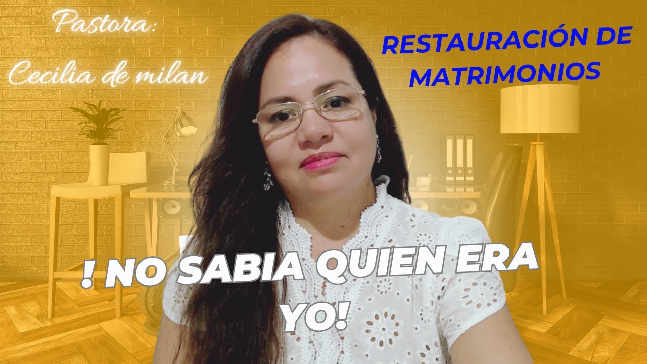 TESTIMONIO RESTAURACION DE MATRIMONIO ALEXA BEGOYA. CECILIA DE MILAN ( VELA)