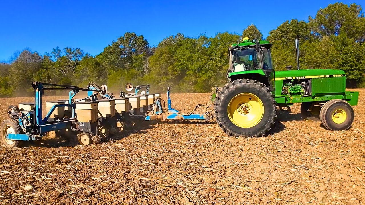 В Теннесси настало время сева канолы: сеялки John Deere 4650 и Kinze 2300
