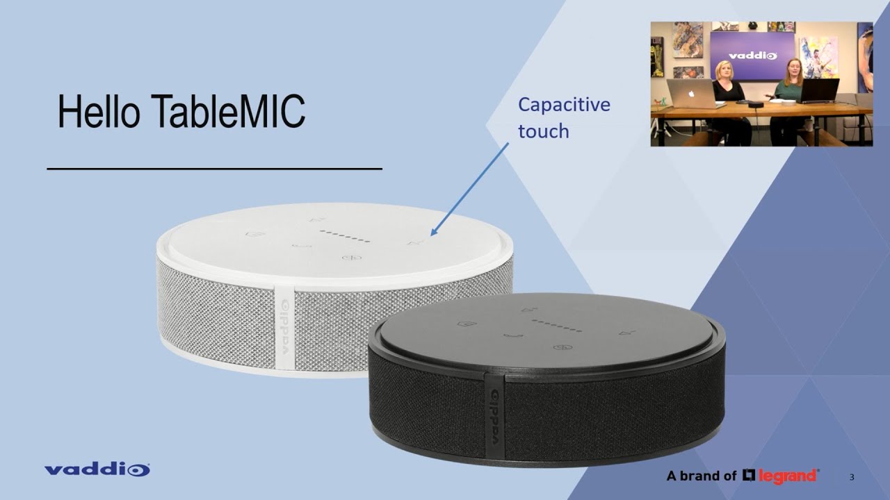 Vaddio TableMIC Conferencing Microphone Technical Overview