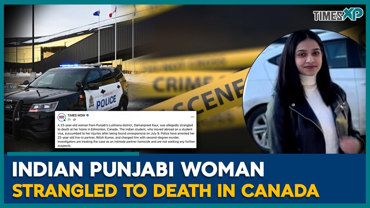 Indian-Origin Punjabi Woman Strangled to Death in Canada | Indians In Canada