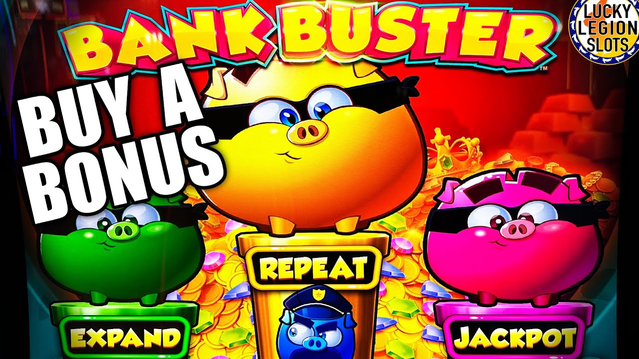 Игровые автоматы BANK BUSTER &mdash; купите бонус и натуральный бонус &mdash; Buffalo &mdash; Pompeii &mdash; Louie&rsquo;s Gold