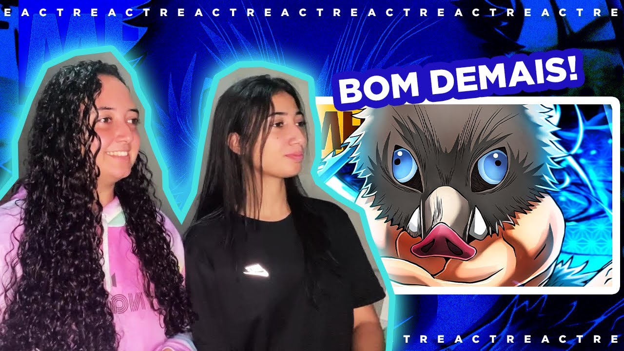 REACT | Tipo Inosuke Hashibira 🐗 (Kimetsu no Yaiba) | Style Trap | Prod. Sidney Scaccio | MHRAP