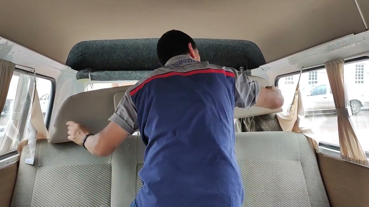 Instalação Forro de Teto Kombi - Modelo Teto Alto