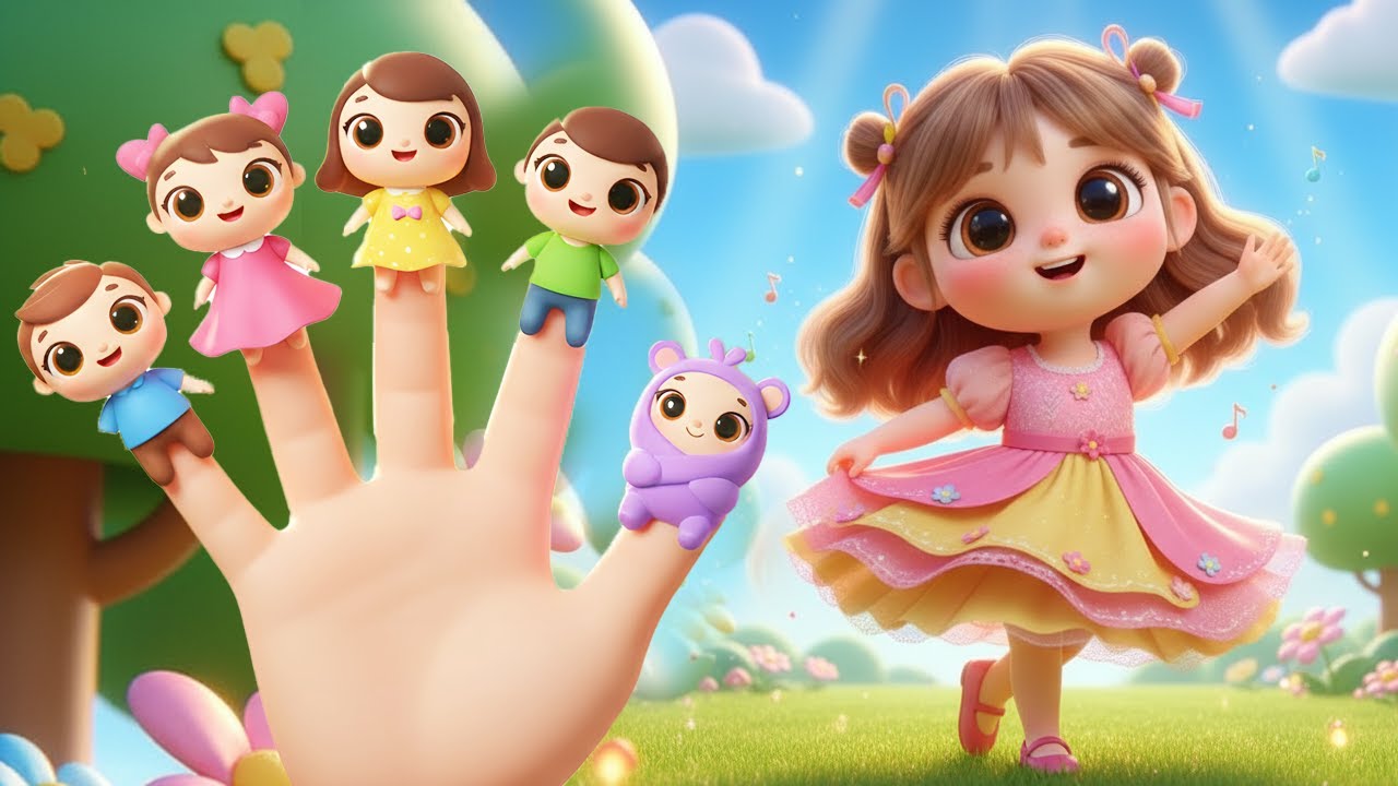 The Finger Family Song + More | Best Nursery Rhymes & Kids Songs