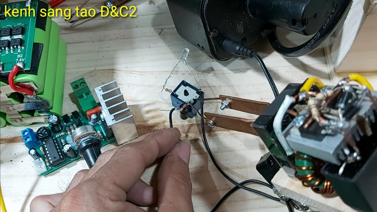 chế mạch time cho máy hàn cell pin V1 giá cực rẻ