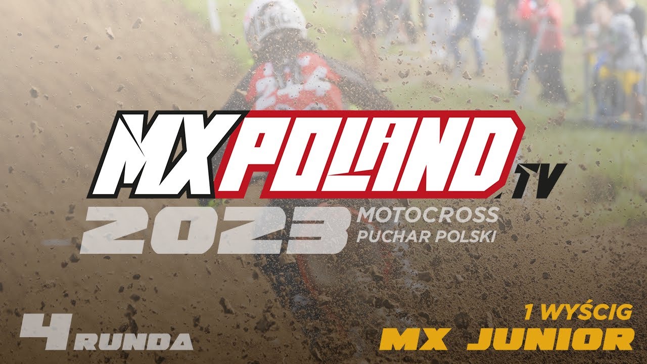 2023 Głogów MX Junior - 1 wyścig Puchar Polski - live streaming