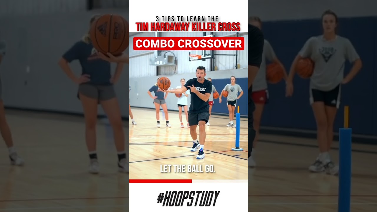Tim Hardaway X @Hoopstudy 🎒 HERE ARE SOME KEYS TO HELP YOU GET BETTER AT THIS CROSSOVER!!!