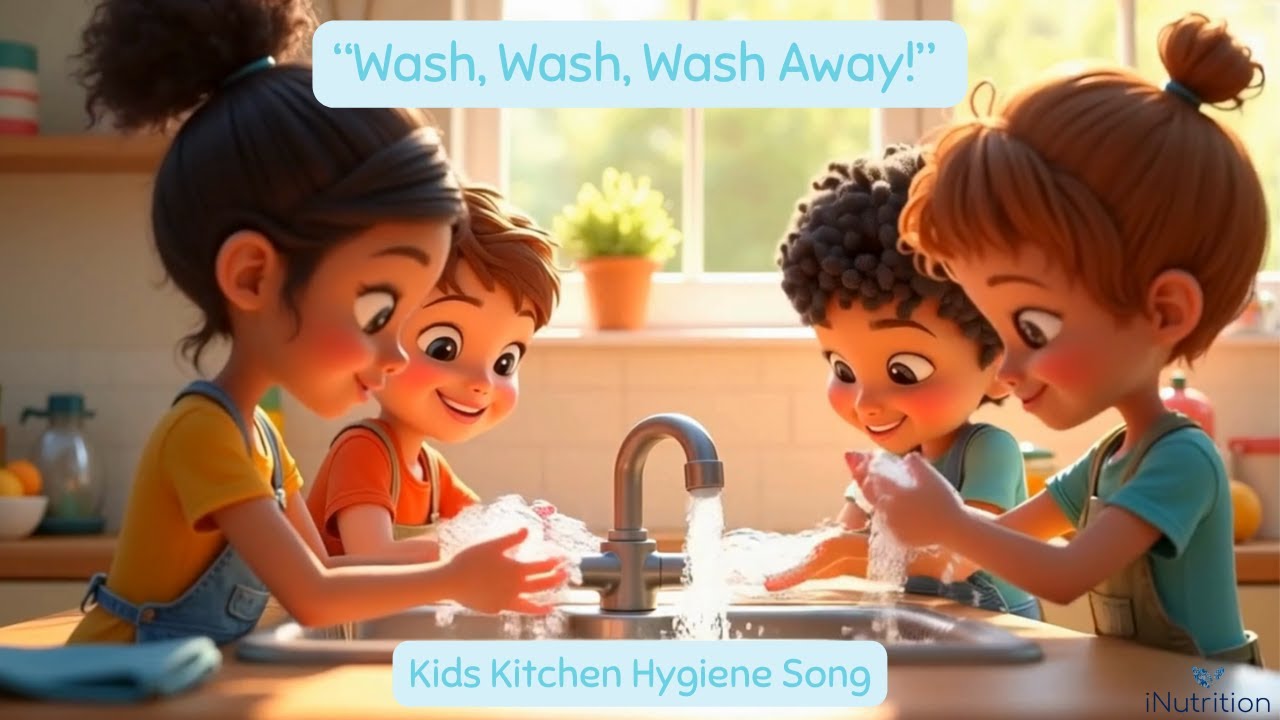 Clean Hands, Healthy Cooking! Food Safety Song for Children & Parents