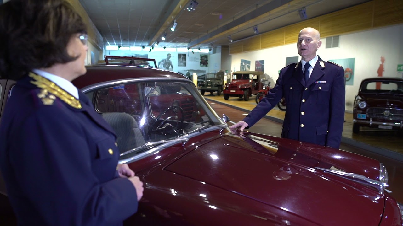 Le auto del museo della Polizia: la sostanza dei sogni 