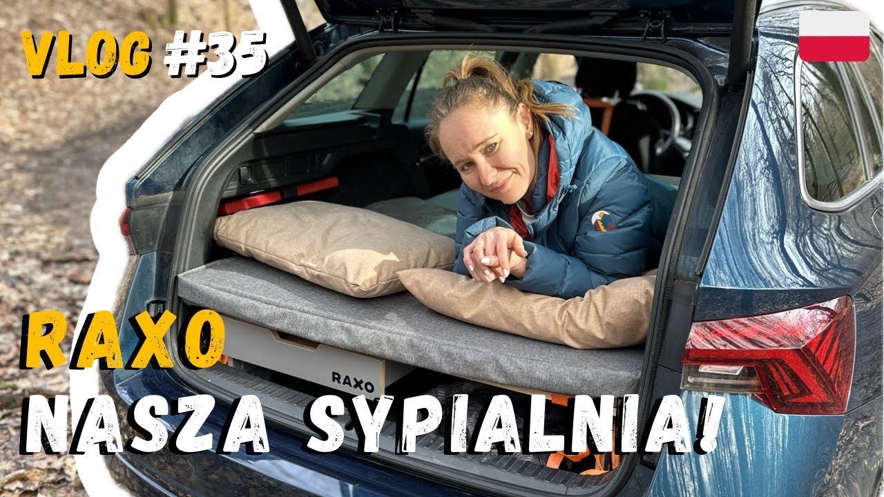 RAXO - komfortowe spanie w samochodzie w bagażniku kombii | ODLUDKI_VLOG #35