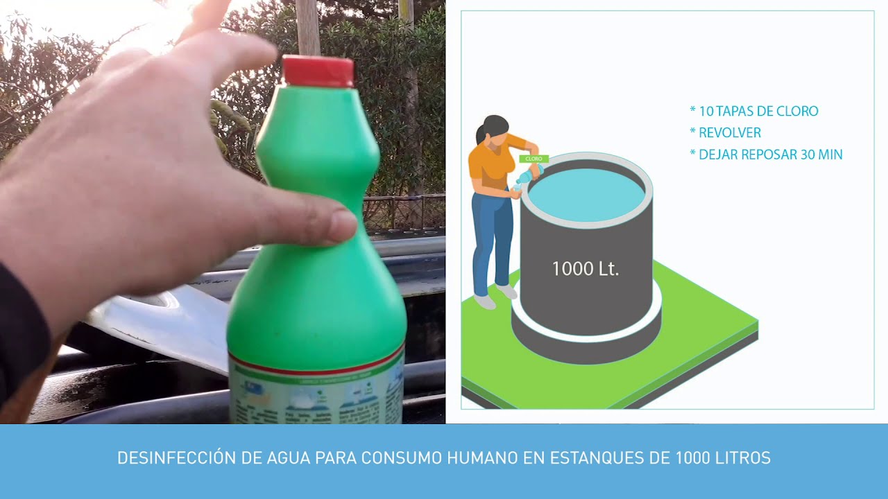 Noticias UPLA: ¿Cómo desinfedtar el agua para su consumo?