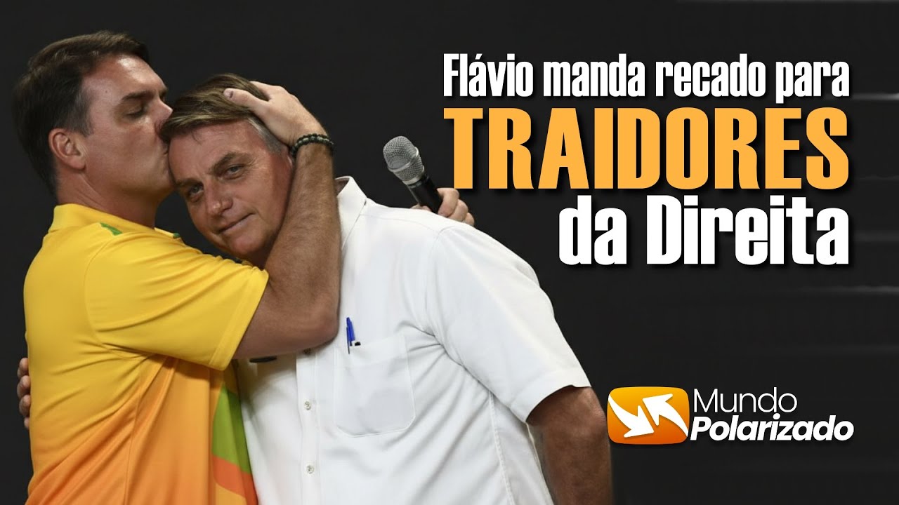 Flávio Bolsonaro manda RECADO para os TRAIDORES da DIREITA