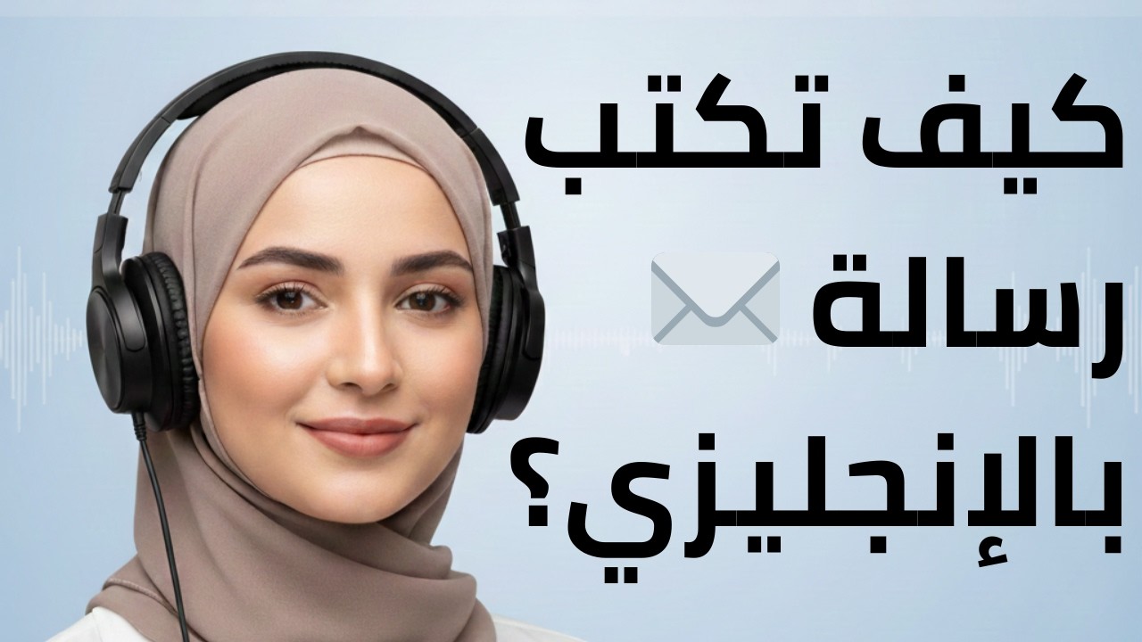 كيف تكتب رسالة باللغة الإنجليزية | تدريب استماع للمبتدئين (A2-A1) | 🎧 سماعة الإنجليزية