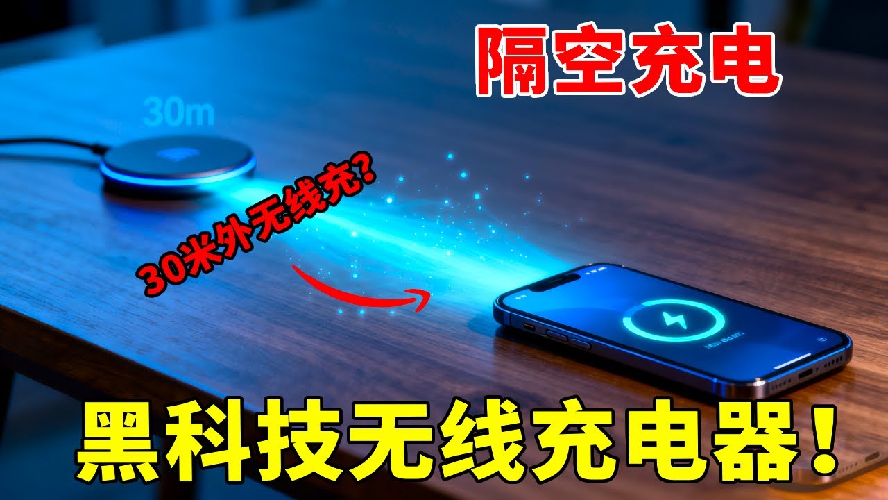 30 米外无线充电？组长开箱实测！这到底是黑科技突破，还是离谱的黑笑话？【开箱组长】