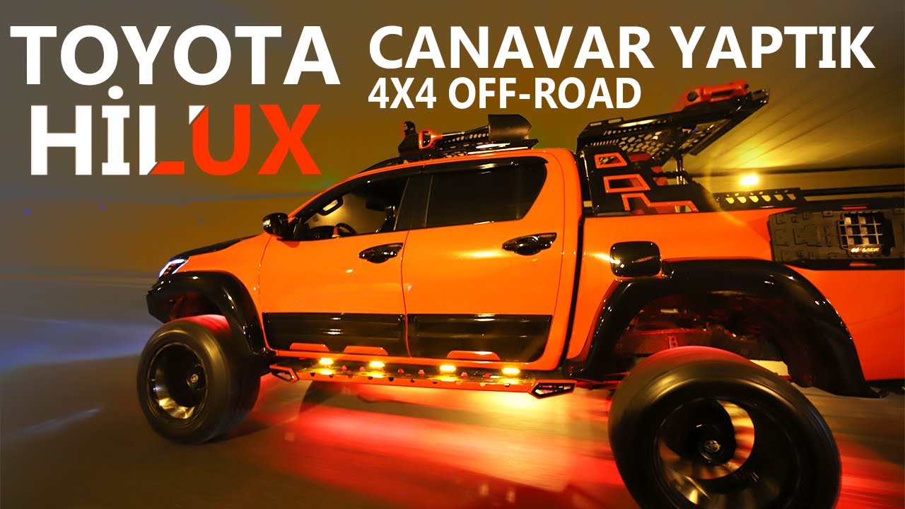 Toyota Hilux 4x4 Off-Road D&ouml;n&uuml;ş&uuml;m ! - A'dan Z'ye Herşeyini Yeniledik ! W | @AksoyTuningTV