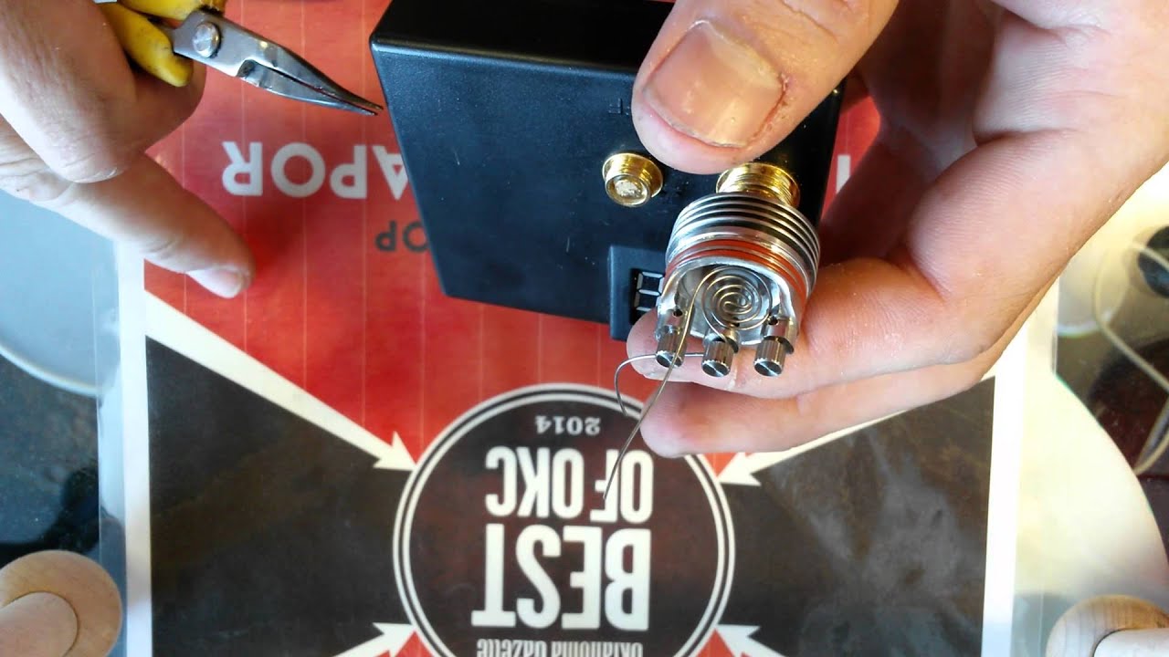 Element Coil- How To Wrap on a Dripper RDA