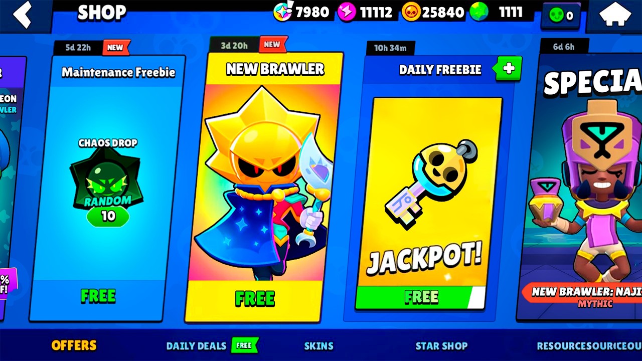 THAAANKS!!!😍🎁 SIRIUS FREE GIFTS - Brawl Stars rewards
