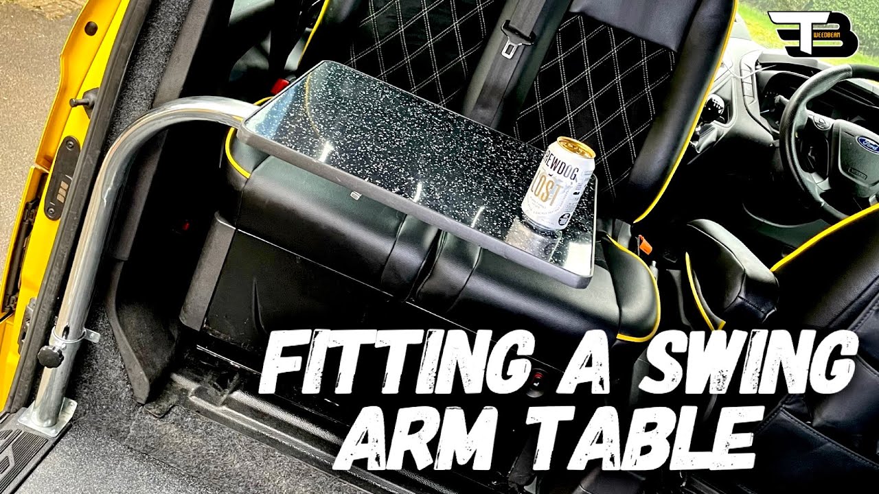 How to install a swing out table leg for your camper van or motorhome