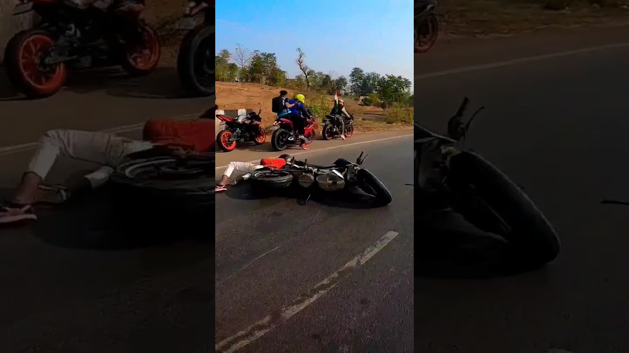 duke crash ho gya 😓😲 #vansda #chikhli #gujarat #maharastra #navsari #ahura #dang