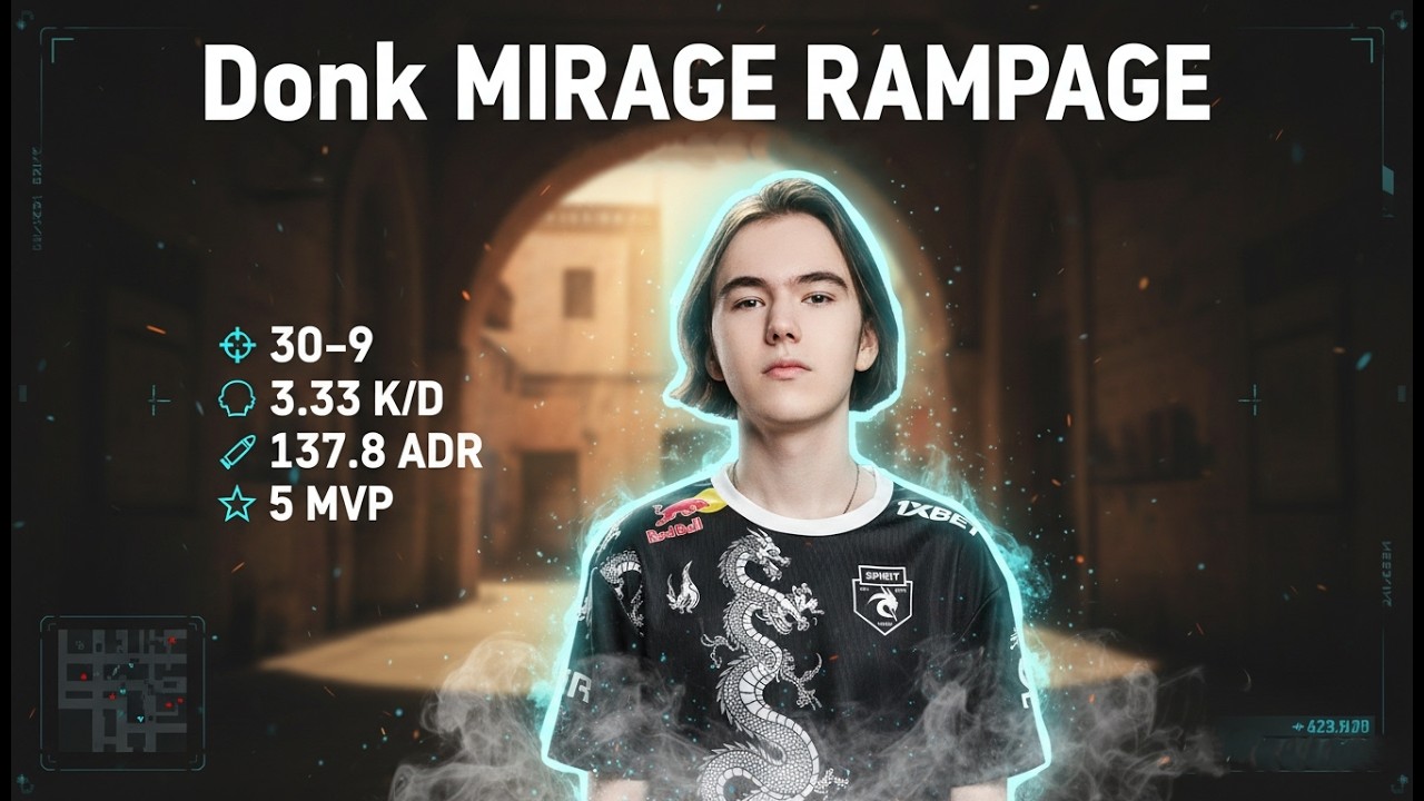 30–9 ON MIRAGE 😳 | DONK MODE ACTIVATED