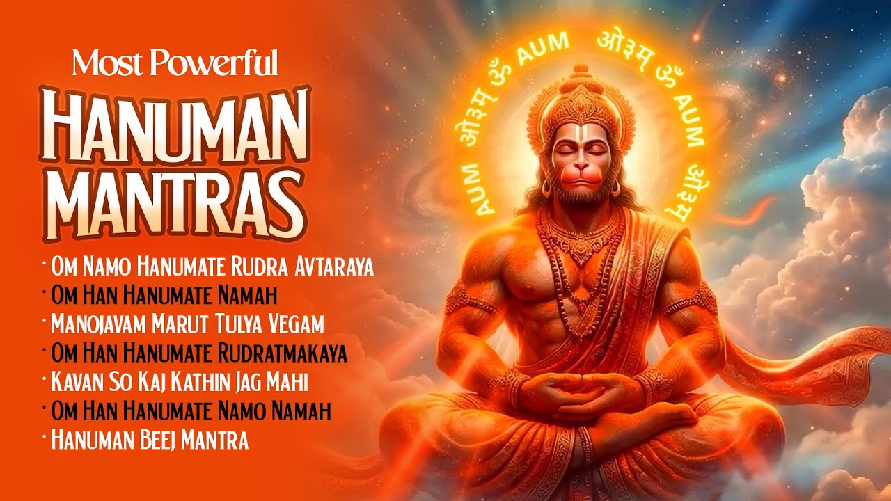Panchamukhi Hanuman Raksha Kavach 🔱 Remove Fear, Gain Strength & Protection #deepsleep