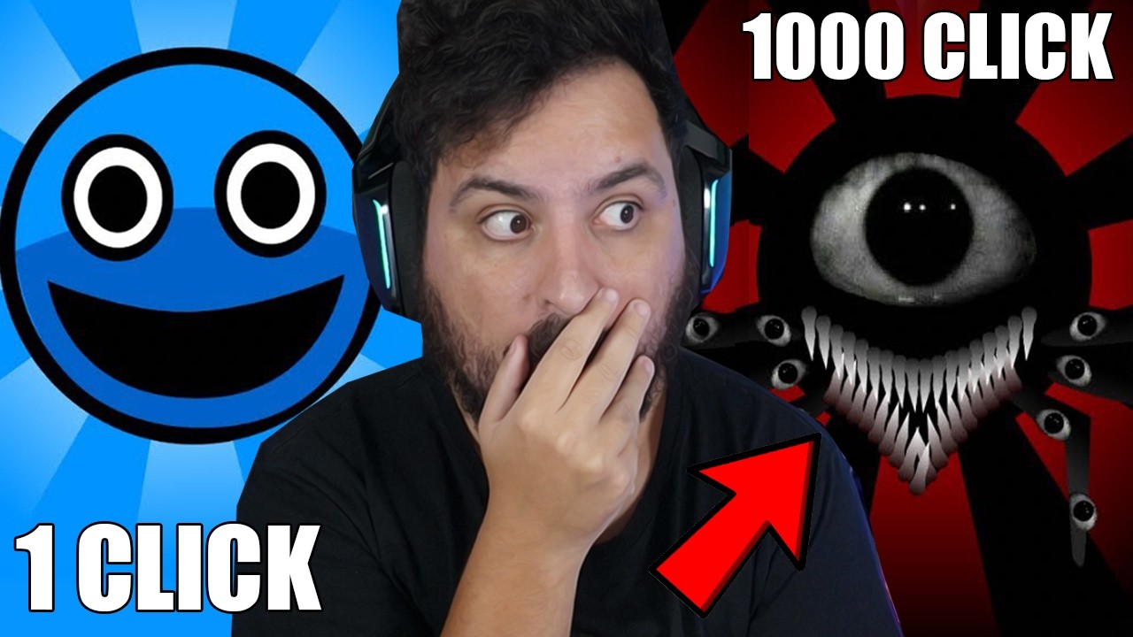 Quanto mais você clica, mais assustador fica (FUN CLICKER HORROR GAME)