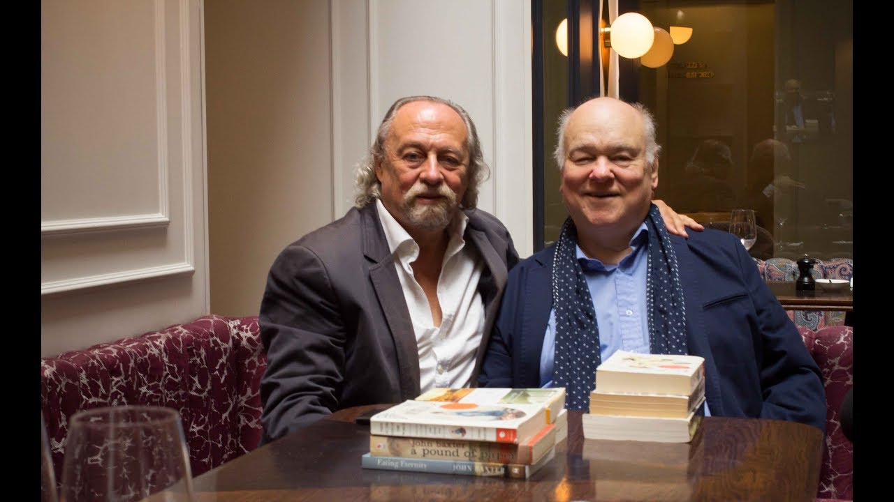 John Baxter meets Terrance Gelenter at Hotel Bachaumont