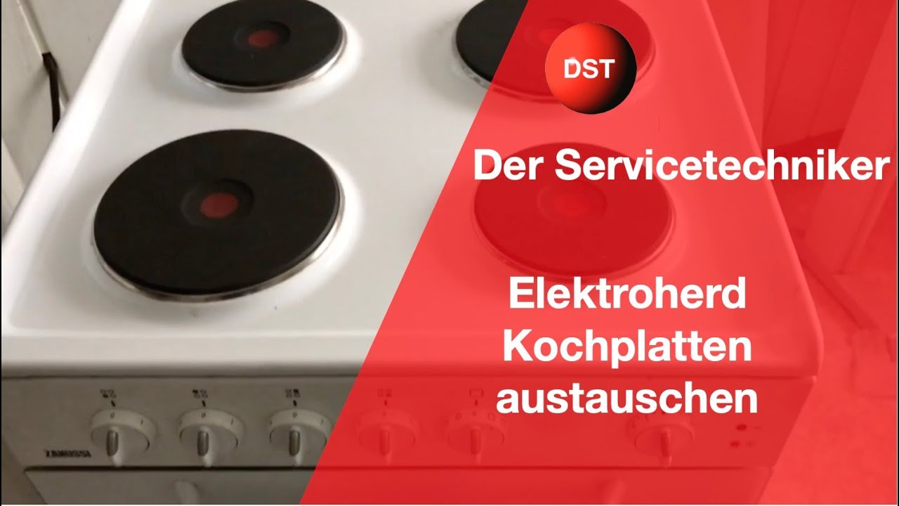Elektroherd Kochplatten austauschen einfach gemacht