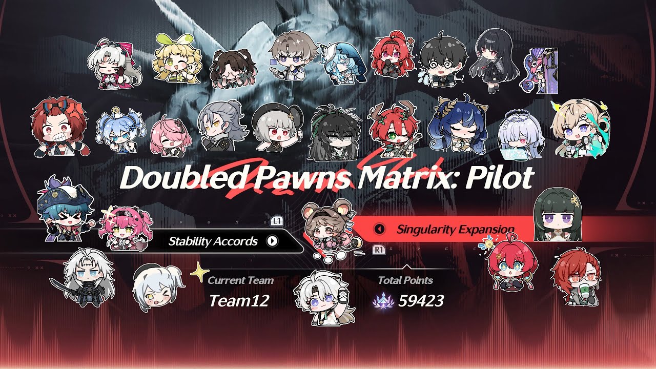 【WUWA】 DOUBLED PAWNS MATRIX: PILOT | 58K Points | 11 TEAMS