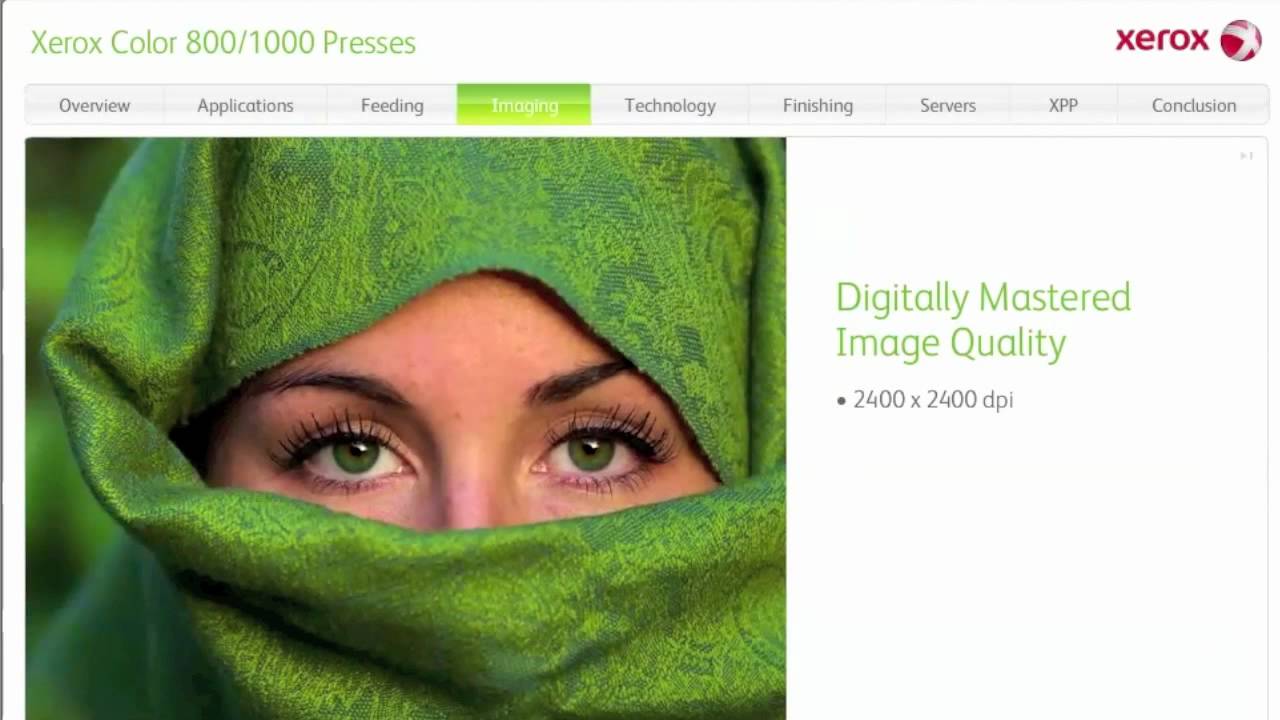 Xerox Color 800 / 1000 Virtual Demo, QDoxs
