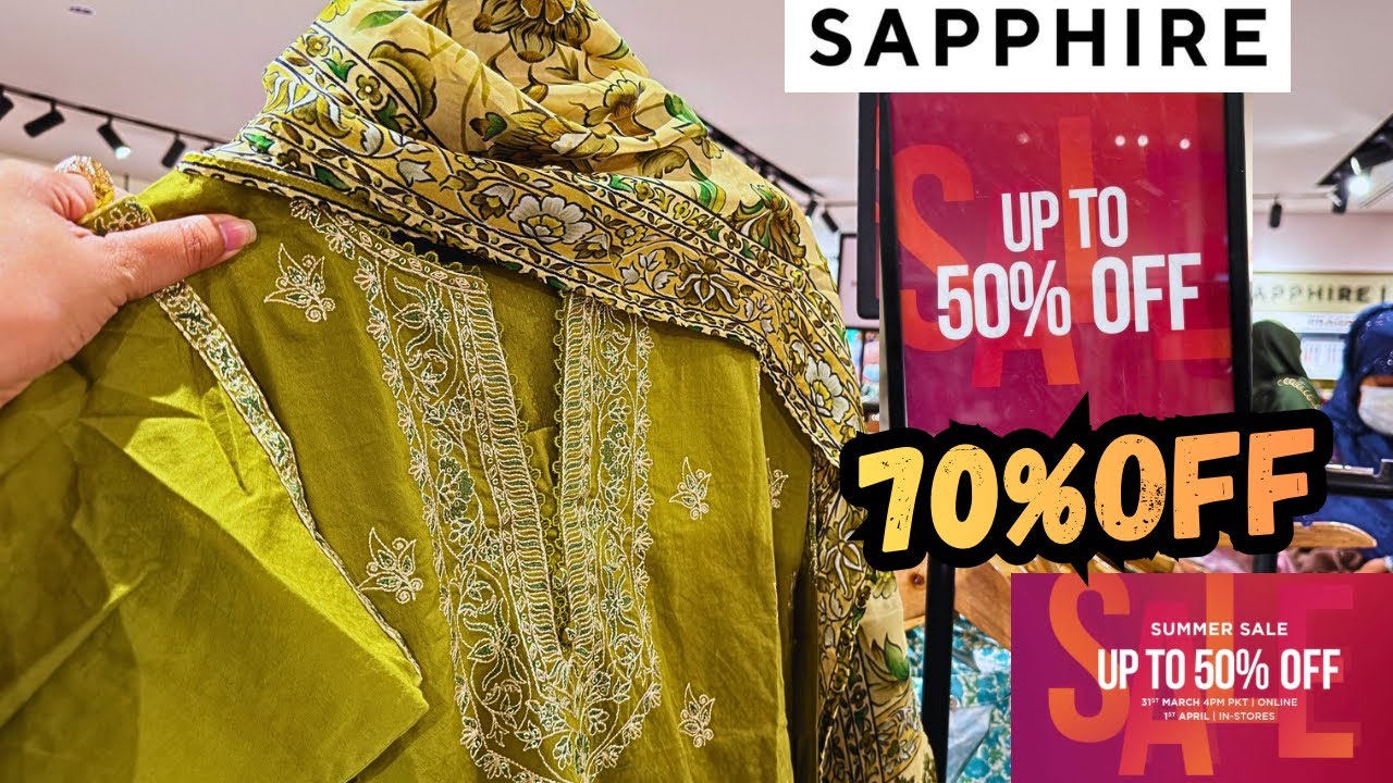 😱 Sapphire 70% 50% 40% SALE 2026 😱📣 sapphire  sale 2026 ❤️📣