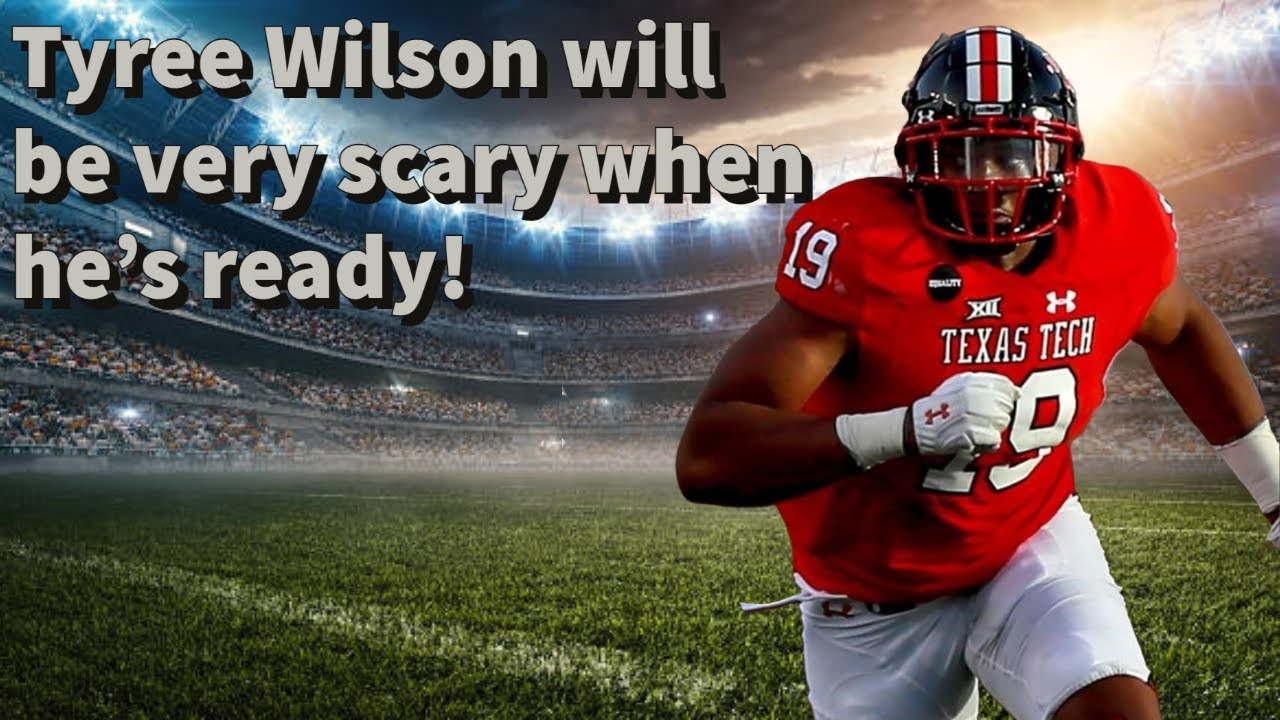 Tyree Wilson will be very scary when he's ready!