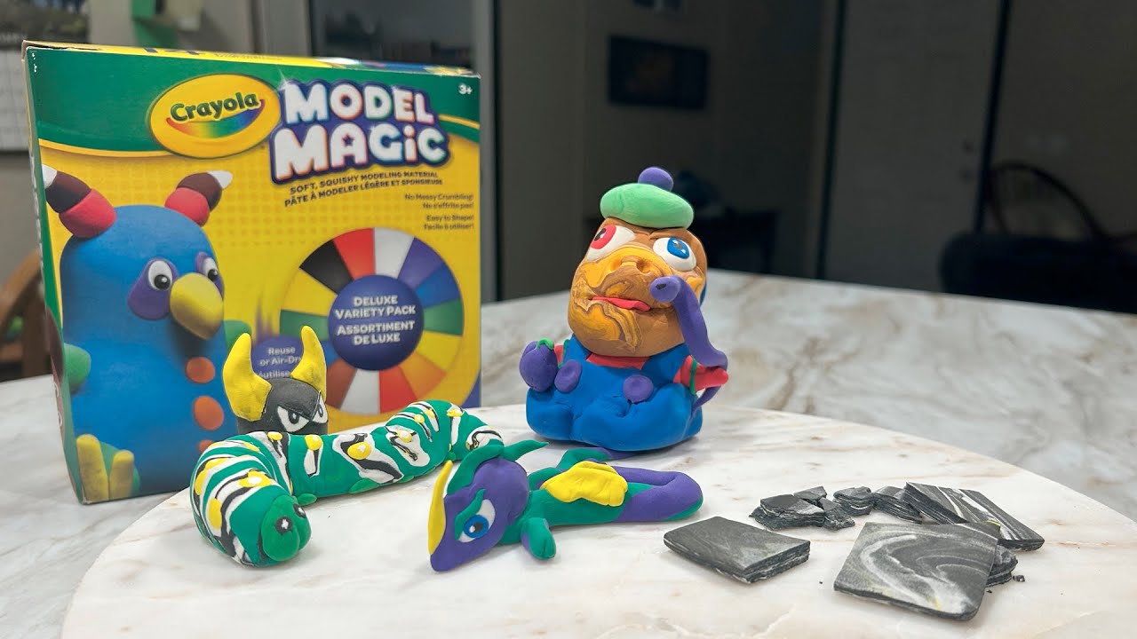 Sculpting with Crayola Model Magic! An Honest Review