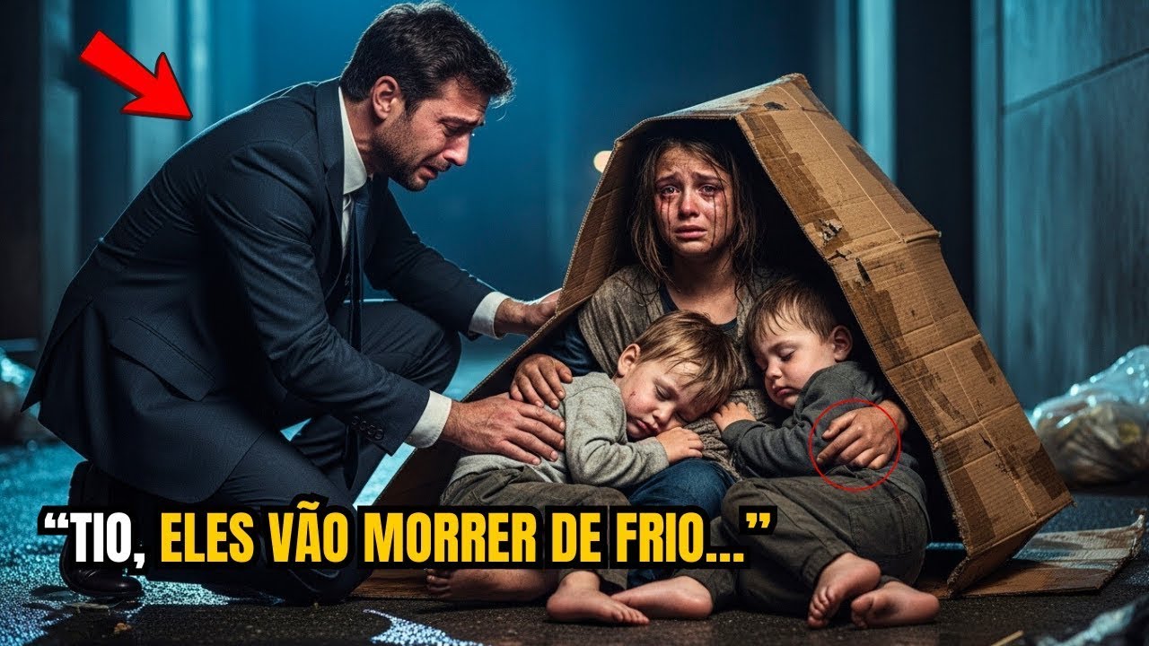 Menina de Rua Implora por um Cobertor para os Irmãos — A Reação do Milionário Vai Chocar Você!