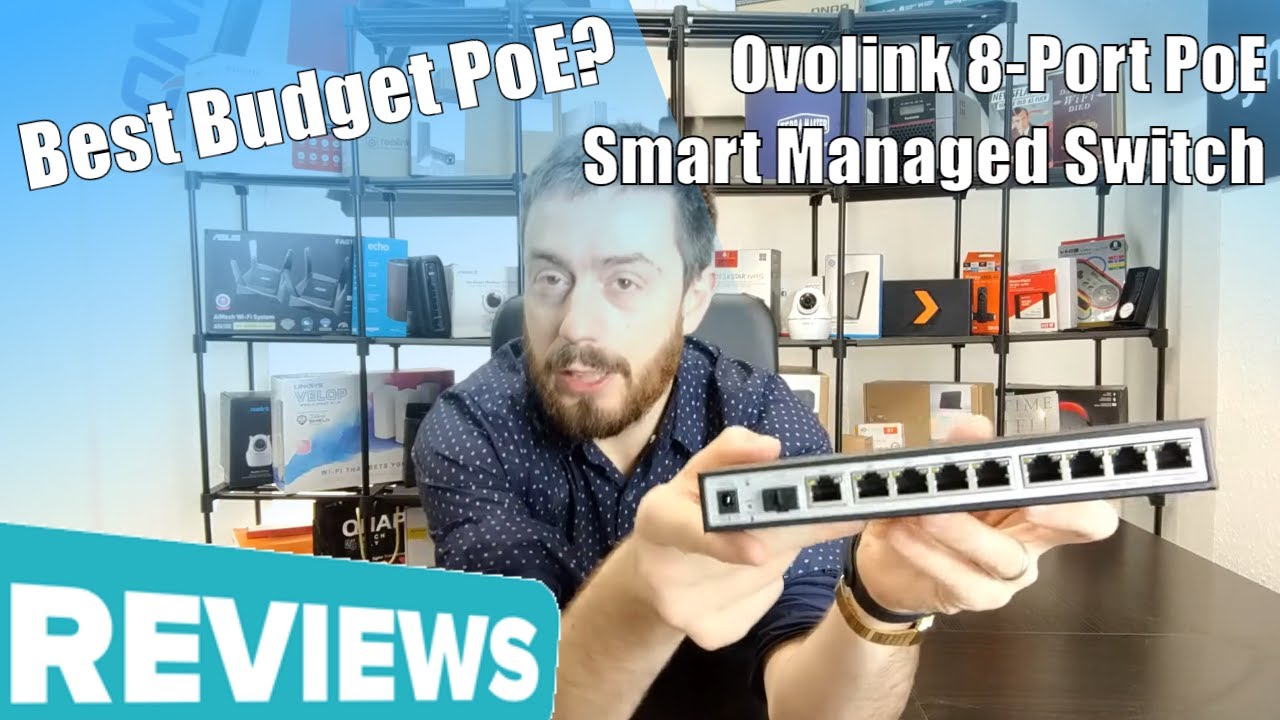 Ovolink 8-Port PoE Smart Managed Switch Hardware Review