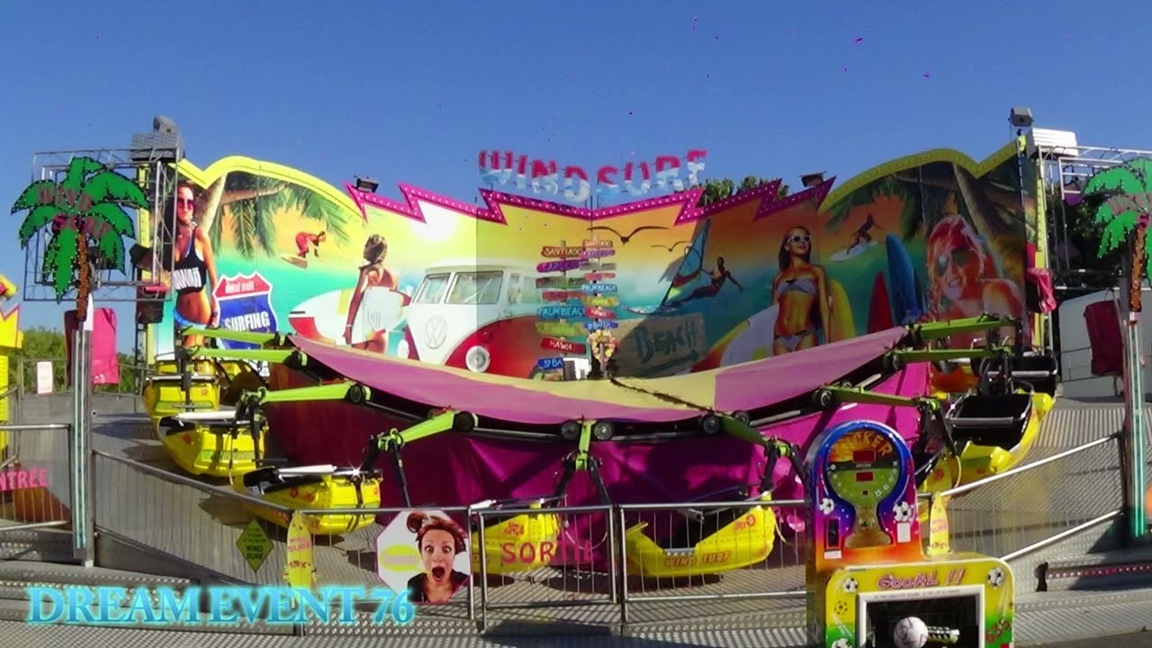 Manège Wind Surf, Luna Park de la Palmyre 2022, Les Mathes ( 17 )