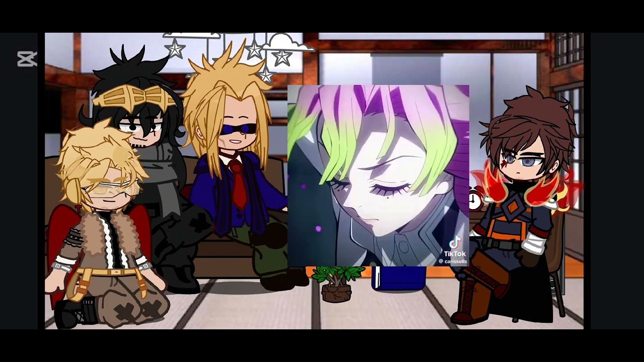 Mha pro heroes react to mitsuri kanroji as 1a student 